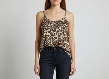 bluzki boho na lato: T-shirt damski, rozmiar S — 5