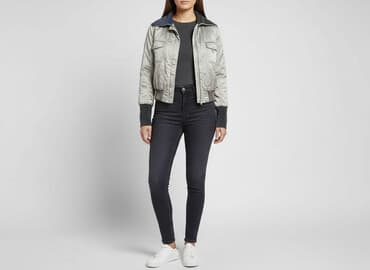 damska kurtka bomberka: Kurtka przejściowa damska, rozmiar 2XL — 1