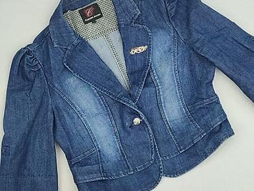 kurtka damska l: DENIM JEANS, Kurtka jeansowa damska, rozmiar L — 1