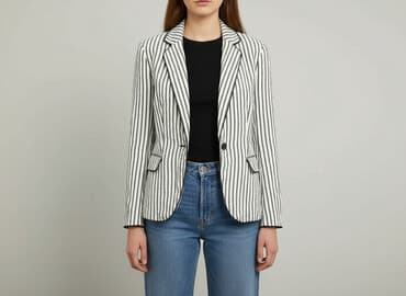 kurtka zara biala: Zara, Marynarka damska, rozmiar M — 1