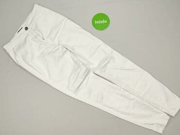 białe damskie jeansy: Denim, Jeansy damskie, rozmiar S — 4