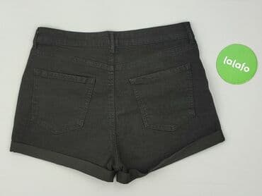 szorty z wysokim stanem czarne: Forever 21, Szorty damskie, M — 3