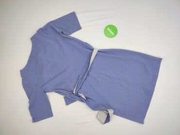 liliowa sukienka plus size: Vanilia, Sukienka damska, M — 3