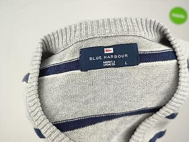 oversize t shirt basic: Marks & Spencer, Sweter dla mężczyzn, rozmiar L — 4