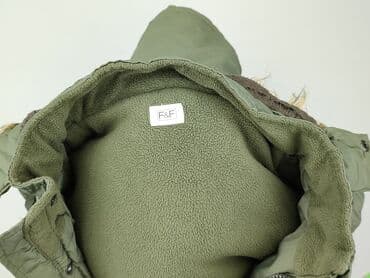 czarna kurtka bershka: Winter jacket, F&F, 10 years, 134-140 cm, condition - Very good — 4