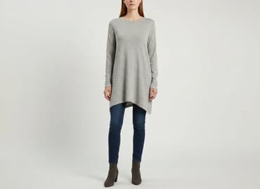 bluzki sweterkowe duze rozmiary: Tunika damska, rozmiar M — 5