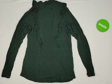 szmaragdowa bluzki damskie: H&M, Bluzka damska, rozmiar M — 3
