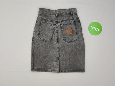 spódnice ołówkowe z wysokim stanem: Denim, Spódnica damska, rozmiar S — 4