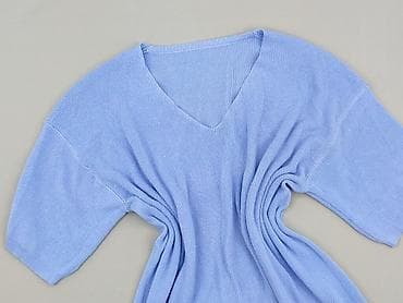 niebieskie: Sweter damski, rozmiar 2XL — 1