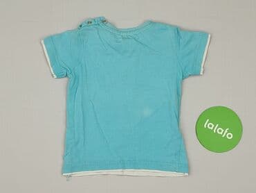 krótkie spodenki niemowlęce 74: T-shirt, 9-12 months, condition - Very good — 3