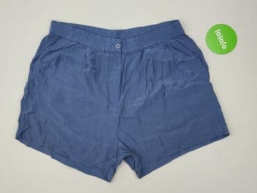 krótkie spodenki jeansowe damskie duże rozmiary: Denim, Szorty damskie, rozmiar XL — 3