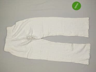 jeansy damskie podarte: Material trousers for women, size S (EU 36) — 3