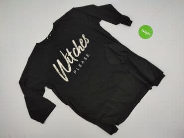 bluzki czarne krótki rękaw: Tunika damska, rozmiar One size — 2