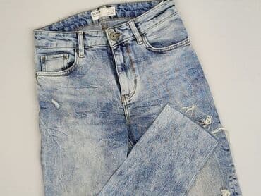 Jeansy: Bershka, Jeansy damskie, rozmiar XS
