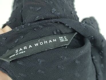 czarna bluzka koronkowa zara: Zara, Bluzka damska, rozmiar M — 4