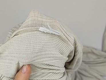 stretchem: Spodnie materiałowe damskie, rozmiar L — 5