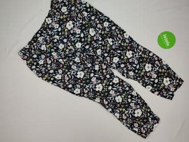 legginsy damskie kwiaty: Spodnie materiałowe damskie, rozmiar S — 3