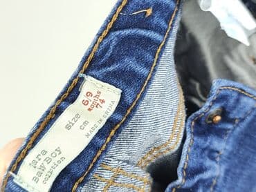 koszule wrangler wyprzedaż: Spodnie jeansowe, Zara, 6-9 miesięcy, stan - Bardzo dobry — 6