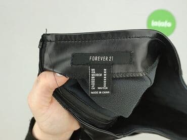 spódnice rozkloszowane skóra: Forever 21, Spódnica damska, M — 4