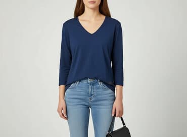 spodnie via: Via Appia, Bluzka damska, S — 7