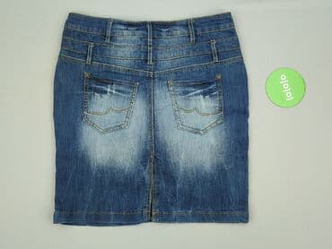 spódniczka dżinsowe z wysokim stanem: Spódnica damska, rozmiar L — 3