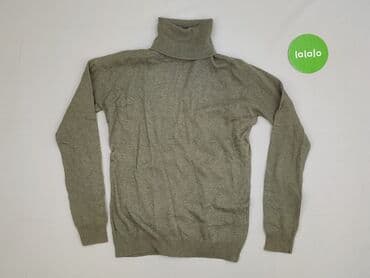 sweter warkoczowy splot: Golf damski, rozmiar S — 2