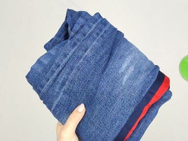 długie spodnie damskie dla wysokich: Denim, Jeansy damskie, rozmiar L — 6
