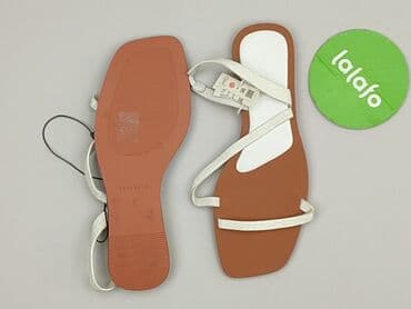 lasocki sandaly biale: Reserved, Sandały damskie, rozmiar 38 — 4