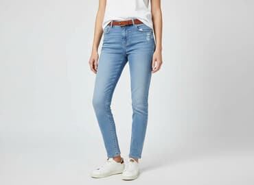 ubrania fendt: F&F, Jeansy damskie, rozmiar M — 1