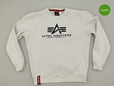 basic oversize t shirt: Alpha Industries, Толстовка для чоловіків, розмір M на lalafo.pl — 2 basic oversize t shirt: Alpha Industries, Толстовка для чоловіків, розмір M — 2