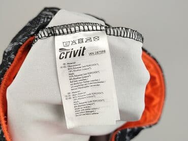 spodnie dresowe z napisami: Crivit, Legginsy Sportowe damskie, S — 5