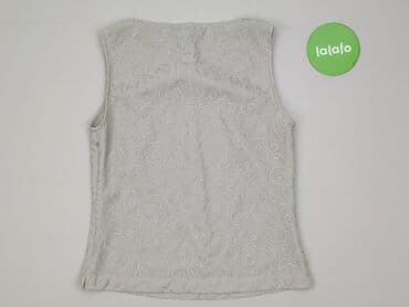 srebrna marynarka do sukienki: Top damski, rozmiar S — 4