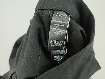 szeroki pasek damski: M&S Collection, Spodnie materiałowe damskie, rozmiar 2XL — 5