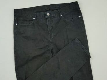 orsay spodnie woskowane czarne: H&M, Jeansy dla mężczyzn, rozmiar M — 1