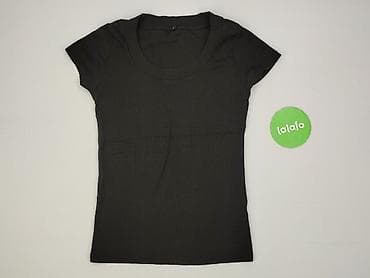 czarna: T-shirt damski, rozmiar S — 2