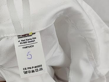 Жіночий одяг: Fartuch laboratoryjno-medyczny damski, biały - Model: długi fartuch — 5