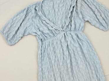 niebieska sukienki midi: Sukienka damska, rozmiar S — 2