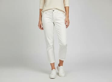 trampki tommy hilfiger biale: Closed, Spodnie materiałowe damskie, rozmiar S — 6