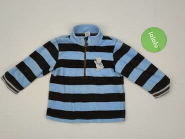 pięć lat w paski bluza w paski swiat: Sweatshirt, Baby club, 12-18 months, condition - Very good — 2