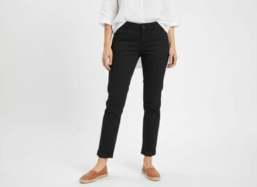 pantalony majtki: Spodnie materiałowe damskie, rozmiar L — 6