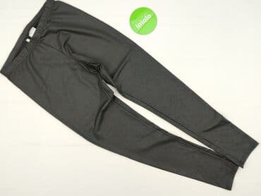 H&M, Leggings Eco-leather for women, size M (EU 38) — 2