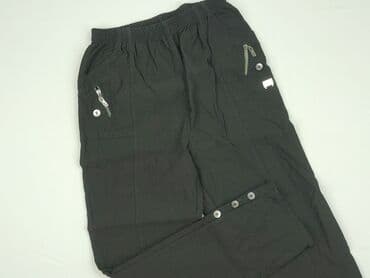 jeansy damskie podarte: Material trousers for women, size S (EU 36) — 1