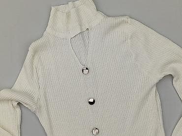 sweter guziki: Golf damski, rozmiar 2XS — 1