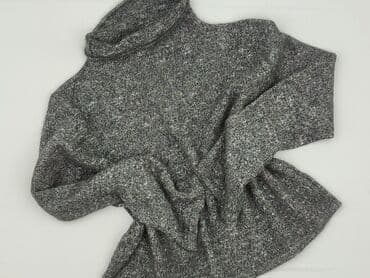 sweter z wiskozy i poliamidu: Golf damski, rozmiar L — 1