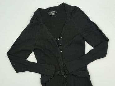 pull and bear kurtka czarna: Kardigan damski, rozmiar S — 1