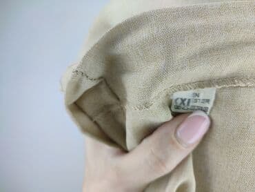 legginsy z wysokim stanem modelujące: Spodnie materiałowe damskie, 2XL — 5