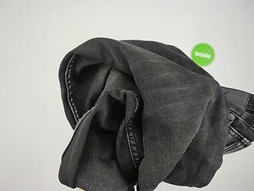czarne converse na platformie: Jeansy damskie, rozmiar XS — 4
