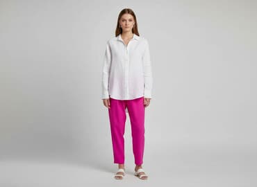 spodnie dresowe hip hop: Spodnie materiałowe damskie, rozmiar S — 5