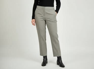 ubrania dla wysokich: Spodnie materiałowe damskie, rozmiar XL — 1