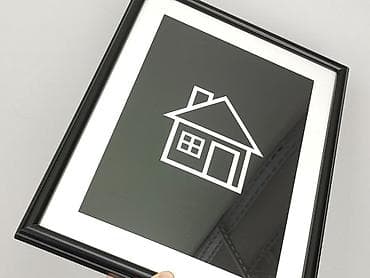 dom nocy: Plakat/grafika „Dom” w ramie - Minimalistyczna grafika — 4